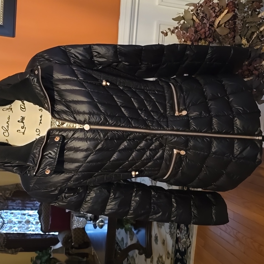 Bernardo Black Quilted Women's Jacket